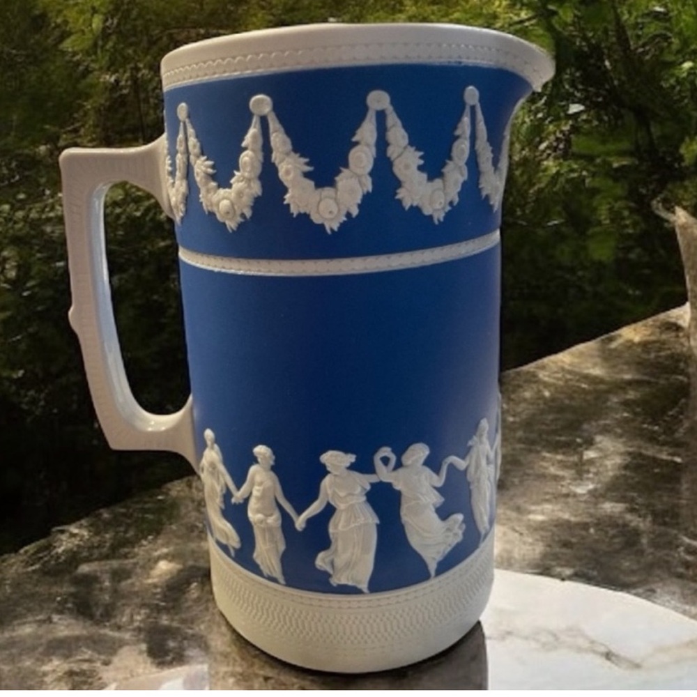 Reserved❣️Antique Copeland Late Spode~ » The Dancing Hours « 8 inch Pitcher - Picture 13 of 13